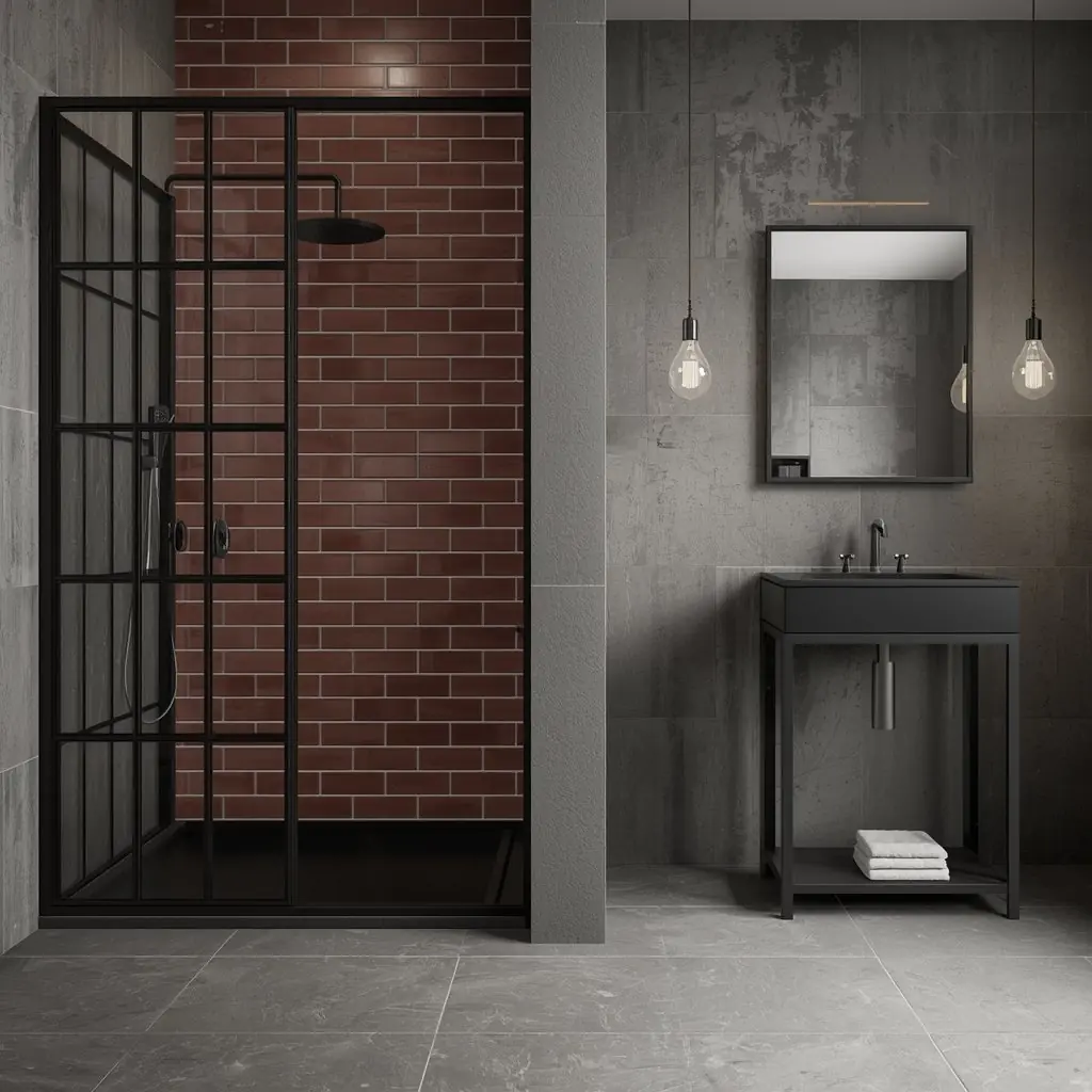 Bagno Industrial Loft 7mq