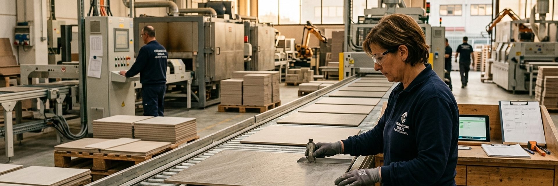 Produzione ceramica italiana certificata di qualità